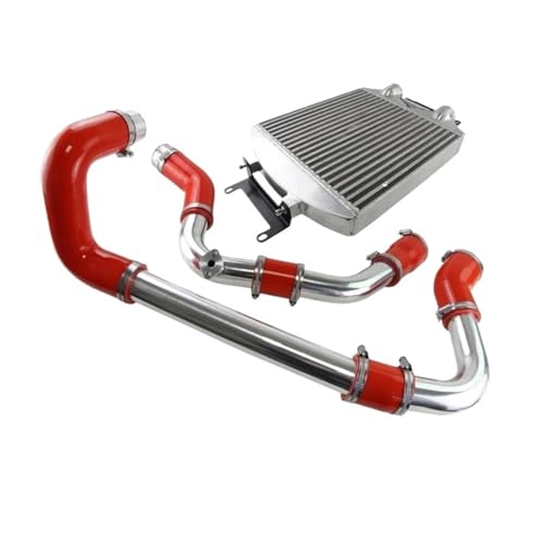 �C���^�[�N�[���[�L�b �ɓK������ �V�[�g �C�r�T Mk4 �t�@�r�A VRS PD130 �|���p GTI 2002-2008 �C���^�[�N�[���[�L�b�g �A�b�v�O���[�h �t�����g�}�E���g(Red)