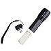 CREE Q5 LED Zoomable Flashlight with Mount Holder for Bike Cycling Outdoor (Flashlight with Mount)