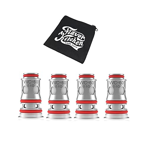 �����p�R�C�� VANDYVAPE VVC �R�C�� 4���� fot PULSE AIO/RHINO POD �{FlavorKitchen�I���W�i���~�j�|�[�`�Z�b�g (0.6��)