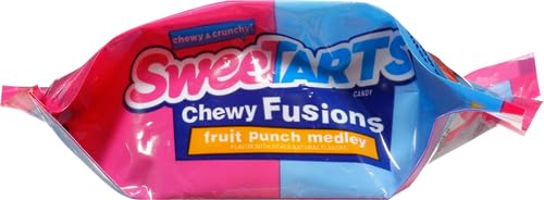 SweeTARTS Chewy Fusions Candy, Fruit Punch Medley, Sweet and Tart, 9 Ounce - Thumbnail 6