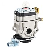 ERYUE Carburatore per Weedeater 1E34F 1E36F TU26 TL26, Decespugliatore Ottimo Abbinamento, Accessori Completi, Facile Installazione e Sostituzione, Realizzato in Materiale di