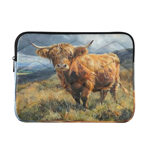 Funda para laptop 13-14 pulgadas impermeable con patrón