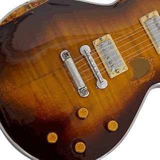 Axman Scott Gorham (Thin Lizzy) Réplique de guitare miniature – Cadeaux musicaux – Échelle 1/4 faite à la main - Les Beatles, Paul McCartney, John Lennon, RIngo Starr, George Harrison Axman Scott Gorham (Thin Lizzy) Réplique de guitare miniature – Cadeaux musicaux – Échelle 1/4 faite à la main – Image 4