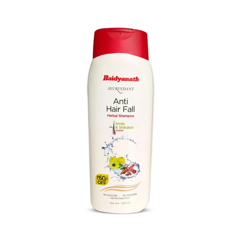 Ayurvedant Anti Hair Fall Shampoo (Amla + Shikakai) Stronger, Healthier Hair Natural Hair Strengthening (500 ML)-picture-45