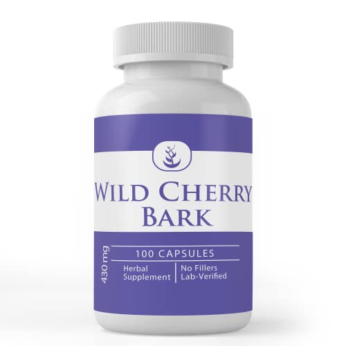 PURE ORIGINAL INGREDIENTS Wild Cherry Bark (100 Capsules), Always...