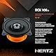 Hertz DCX 100.3 – 100 mm 2‑Wege‑Koaxiallautsprecher mit 15 mm PEI‑Tweeter, 60 W Peak / 30 W RMS, 92 dB Empfindlichkeit, 4 Ω Impedanz