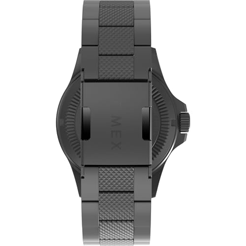 Image of Timex Men's Expedition Field Solar 41mm Watch - Gunmetal Bracelet Green Dial Gunmetal Case