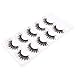 Wleec Beauty 18mm Dramatic False Eyelashes Set 3D Faux Mink Lashes Handmad Thick Fake Lashes Pack 3D/F15 (15 Pairs/3 Pack)