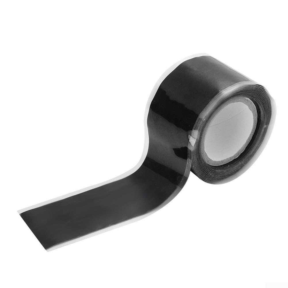 Nastro antiscivolo in silicone, 2,5 cm x 500 cm, per bilancieri, manubri, barre per trazioni, baseball, aste da casting, maniglie degli attrezzi, sport e palestra (2,5 cm x 500 cm)