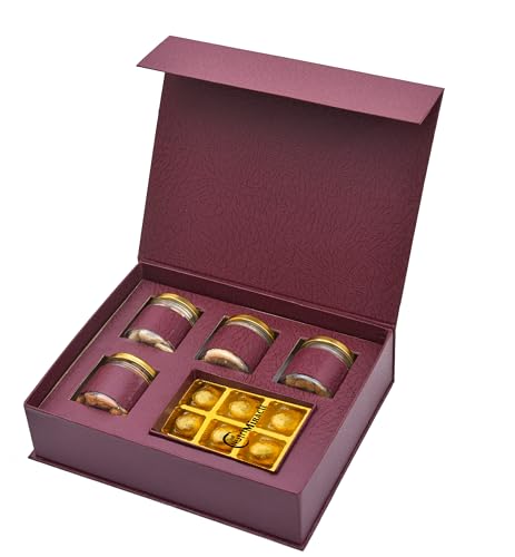 Image of NUTRI MIRACLE Rakhis Gift Pack For Brother | Rakhi For Brother With Gift | Rakhi Set | Raksha Bandhan Gift Box For Sister With Nuts And Chocolates