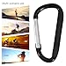 ZHENZQ 5pcs Large Strong Carabiner Small Carabiner Keychains Pack Carabiners Clip Hiking Accessories