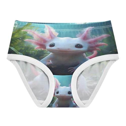 Cute Axolotl Undersea Toddler Girls's Underwear 2T 202b8847