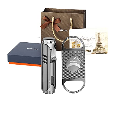 Pipita torch lighter windproof cigar butane gas lighter…