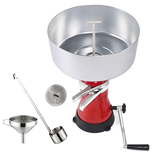 Helikim 80L Manual Fresh Milk Separating Machine Cream Separator Hand