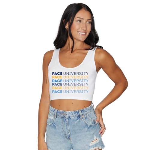 Image of Lojobands Women's College Gameday Outfit Tank Top Tailgate Crop Top One Size Fits Most