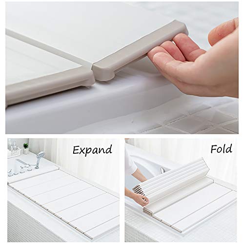 Bandeja para bañera con acabado premium y panel protector antipolvo de alta resistencia 7