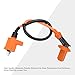 GOOFIT Modified 6 Pin CDI Racing Ignition Coil Set Replacement for Yerf Dog GY6 50cc 60cc 80cc 125cc 150cc 139QMB 152QMI 157QMJ Engines Go Kart ATV Scooter Dirt Bikes