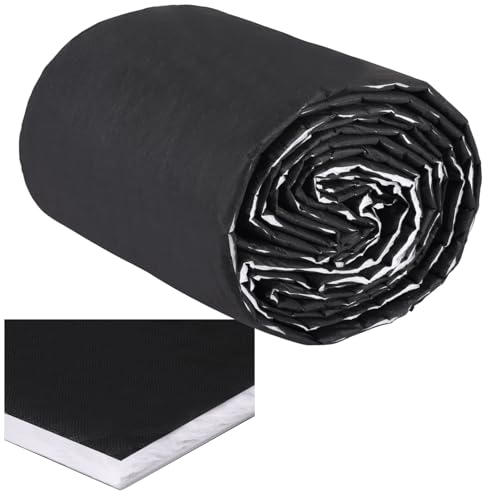 HFYZZ 15.7in x 26.2ft Automotive Camper Van Insulation Roll, 30 MM Thick Soundproof Thermal Barrier for RV Camper Van Conversions ‎Automotive Acoustic Mat for Various Rvs and Trucks