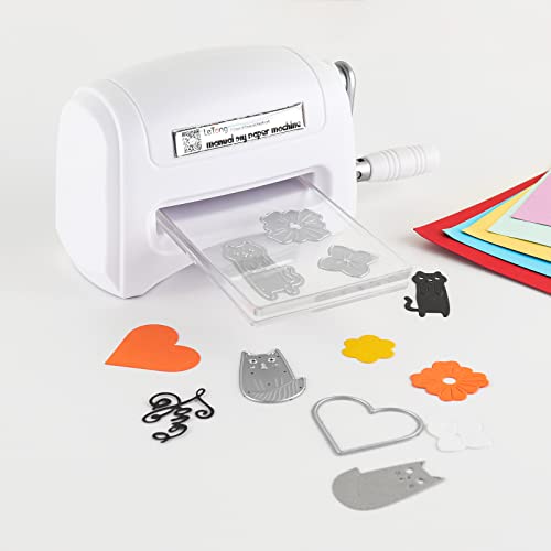 Mini Manual Die Cutting and Embossing Machine for DIY,Hand Embossing Machine for DIY Die Cutting Embossing Paper Card Craft Scrapbooking Dies Cutter Photo Album Decorative Craft Scrapbooking Supplies by BAOFALI - Image 3