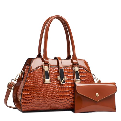 Bolso Satchel de Cuero para Mujer