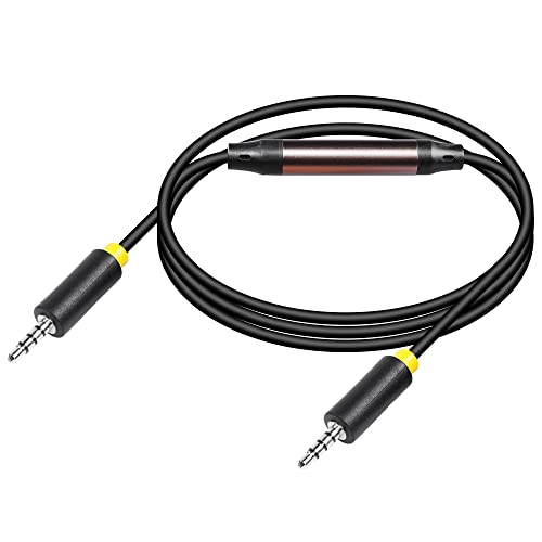 Cable de grabación 3.5mm macho a macho 3.2FT miniatura 1