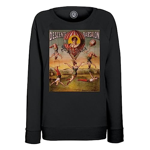 Sweatshirt femme Descente d'Absalon cadeau affiche Miss Stena