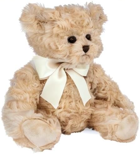 Miniatura 7 de Bearington Lil' Tate Oso de peluche afelpado de 12 pulgadas, animal de peluche, de época