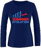 EZYshirt® Schwimmer Evolution Damen Longsleeve