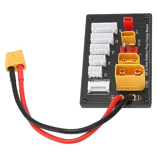 Plato cargador múltiple Five in One con conectores XT y JST miniatura 2