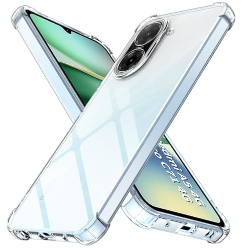 COPIKE Funda Antigolpes para Xiaomi Redmi A5 / Poco C71 4G con Protección de Cámara, Carcasa Silicona Suave TPU Anti-Choques, Transparente