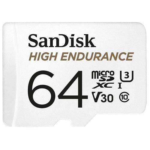 Amazon | SanDisk 64GB 高耐久 Micro SDメモリーカード Wyze Cam v3