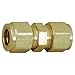 HANNIFIN 4-2-HBZ-B 1/4X1/8IN Tube OD, Brass, REDUCING Union