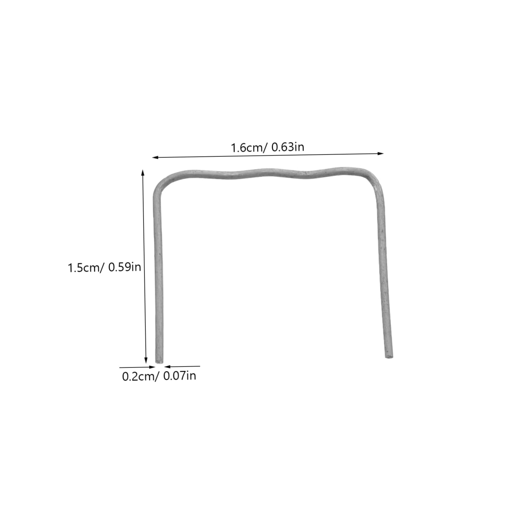 FUNOMOCYA 500Pcs Practical Welding Rods for Car Bumper Repairs Flat Angle Bumper Repairing Wire Easy to Use No Flux Powder Needed High Strength Weld Seam for DIY Welding