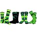 TeeHee Pinch Me St. Patricks Day Cotton Crew 4pairs Socks, Size 9-11