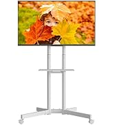 Amazon | BONTEC 移動式 壁寄せテレビスタンド 32-75インチ液晶テレビ