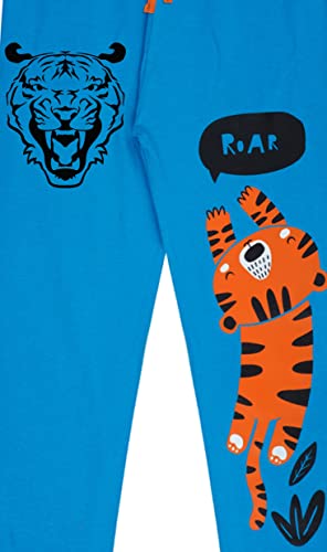 Image of KYDA KIDS Boy's Cotton Regular Fit Track Pant - Multicolor