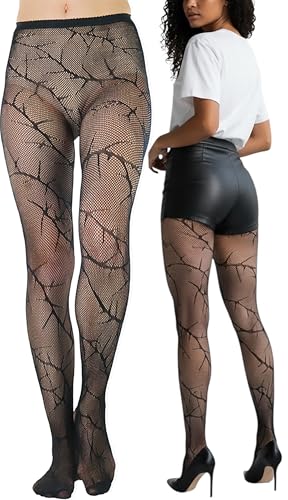 Image of ToBeInStyle Women's Bloody Stitches Scar Zombie Frankenstein Costume Tights Pantyhose Living Dead