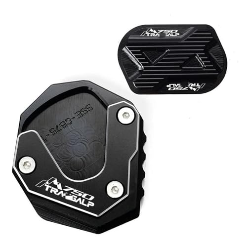 Coussinet d'agrandissement en alu CNC pour béquille Honda CB750