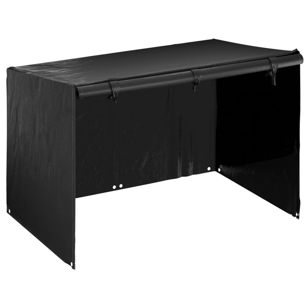 Homgoday Housses de balancelle 2 pcs 12 œillets 215x150x130/150 cm PE