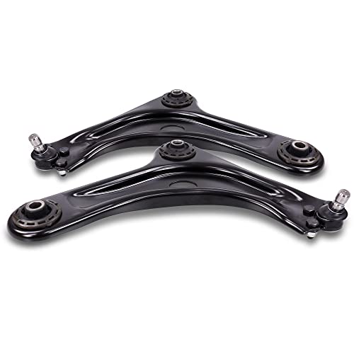 BESTPRICE 2x Brazo de control del eje delantero inferior izquierdo y derecho compatible con RENAULT LAGUNA Coupe (DT0/1), LAGUNA III (BT0/1), LAGUNA III Grandtour (KT0/1)