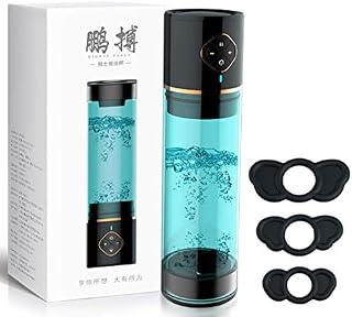Premium Automatic USB-Charging Hydro Pennis Enlargement Pump with Rings, Newest Pro-Extender Electric Handheld