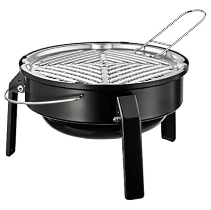MariasKommerce KORP?N Portable charcoal barbecue, black from swedan