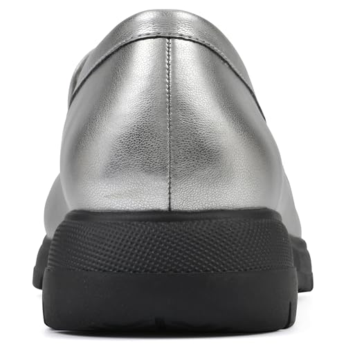 Image of CLIFFS BY WHITE MOUNTAIN Women's Flow Cushioned Lug Sole Loafer Flat