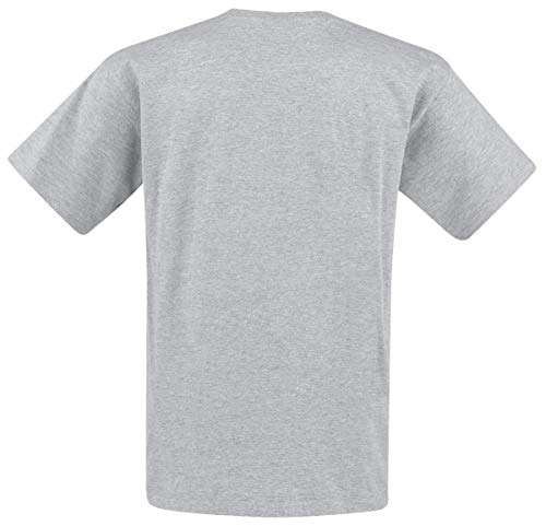 AC/DC Highway to Hell – Red Photo – 1979 Tour Homme T-Shirt Manches Courtes Gris chiné - Les Beatles, Paul McCartney, John Lennon, RIngo Starr, George Harrison AC/DC Highway to Hell - Red Photo - 1979 Tour Homme T-Shirt Manches Courtes Gris chiné – Image 3