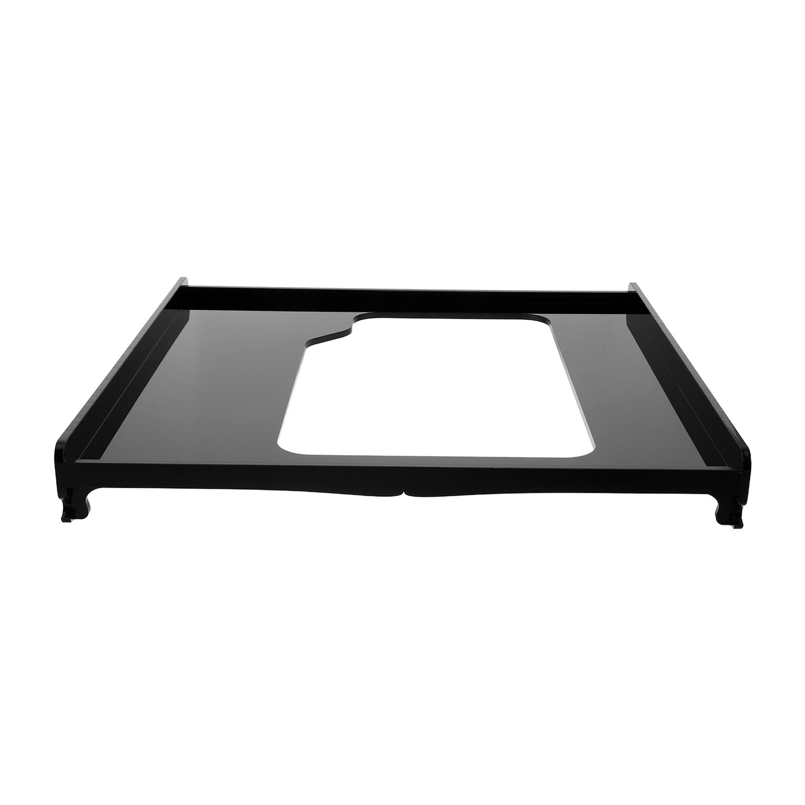 Base Isolante in Acrilico per Giradischi Nero, Piattaforma Antivibrazione Portatile per Dischi in Vinile, Supporto Smorzante per Impianti Hi-fi e Uso Dj, Complemento Moderno