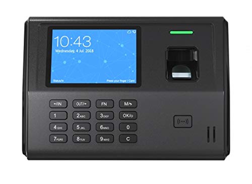 RILEVATORE PRESENZE MARCATEMPO WIFI, 12 BADGE E ISTRUZIONE SOFTWARE IN TELEASSISTENZA PER 4 MESI DEL VALORE DI € 158, IMPRONTA DIGITALE+RFID, SOFTWARE ITALIANO. VENDUTO DA AZIENDA ITALIANA