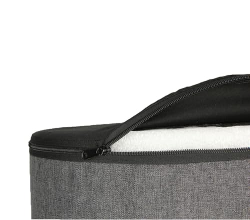 Bertoni Acacia Pouf de jardin rond – vue 4