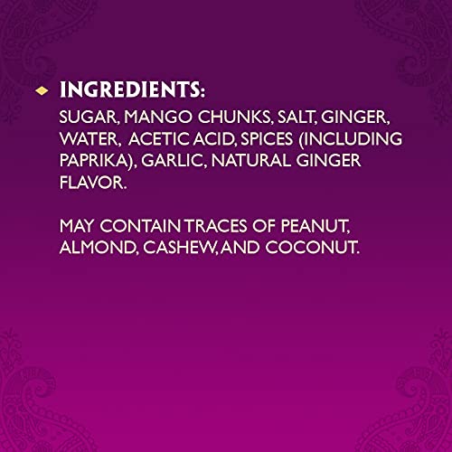 Patak's Major Grey Chutney - 12 Oz (Pack Of 3) – With Mangos, Ginger, And Spices, No Artificial Flavors Or Colors, Gluten Free, Vegetarian Friendly #TOP2