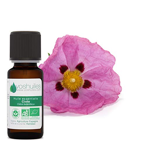 Aceite Esencial Orgánico De Cistus Ladanifer 10Ml