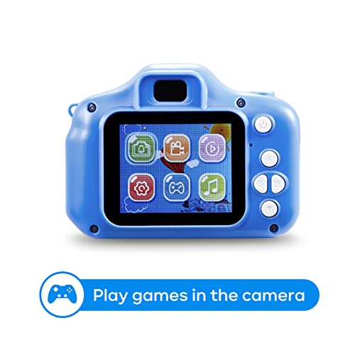 Sakar Vivitar Kidzcam Camera - Christmas, Birthday Gifts for Boys and Girls, 12 MP HD Camera and Digital Video Recording, Kids Digital Camera Toys for Kids 5 and Up, Blue - Thumbnail 5